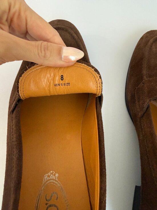 Tod’s Gomma Suede Penny Loafers Brown | Men’s US 10 | Never Worn | Made in Italy main image 4